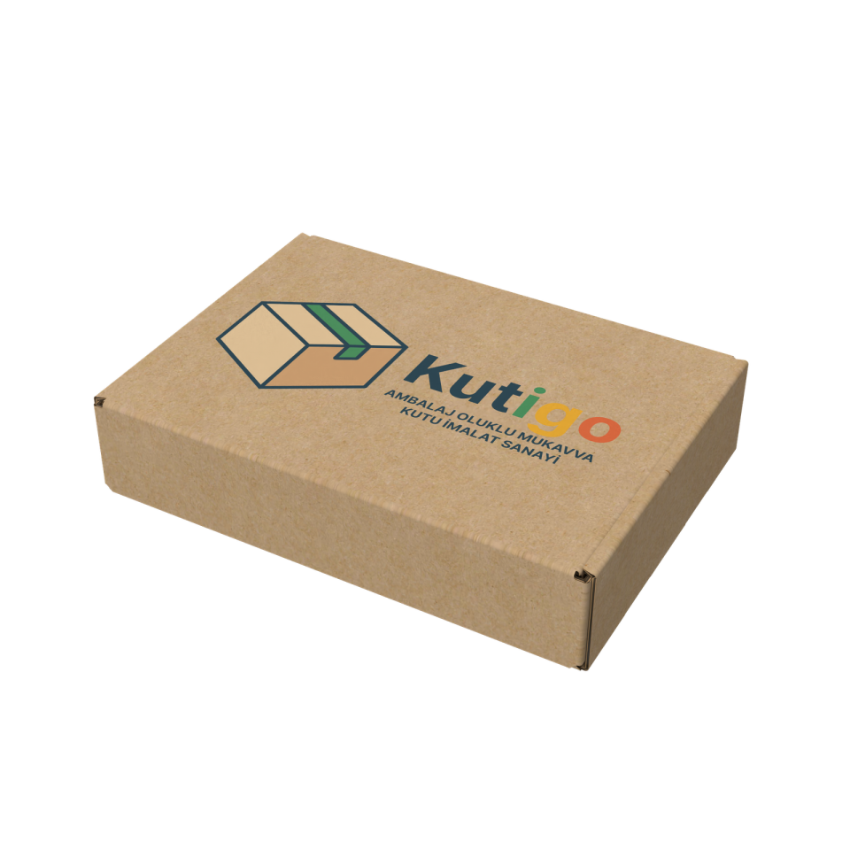 20x14x4cm E-ticaret Kutusu (Üstten Açmalı Kilitli) (50'li Paket)