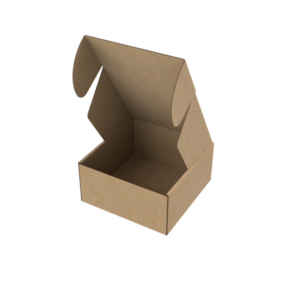 25x25x12cm E-ticaret Kutusu (Üstten Açmalı Kilitli)