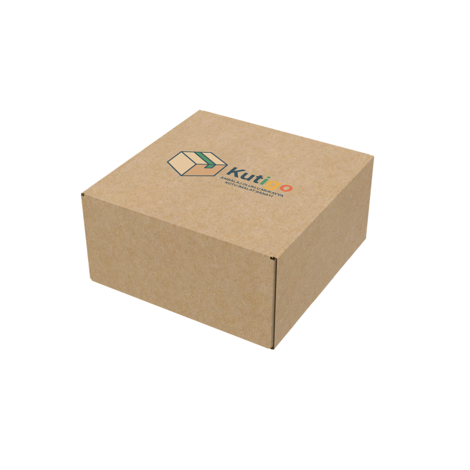 25x25x12cm E-ticaret Kutusu (Üstten Açmalı Kilitli) (50'li Paket)