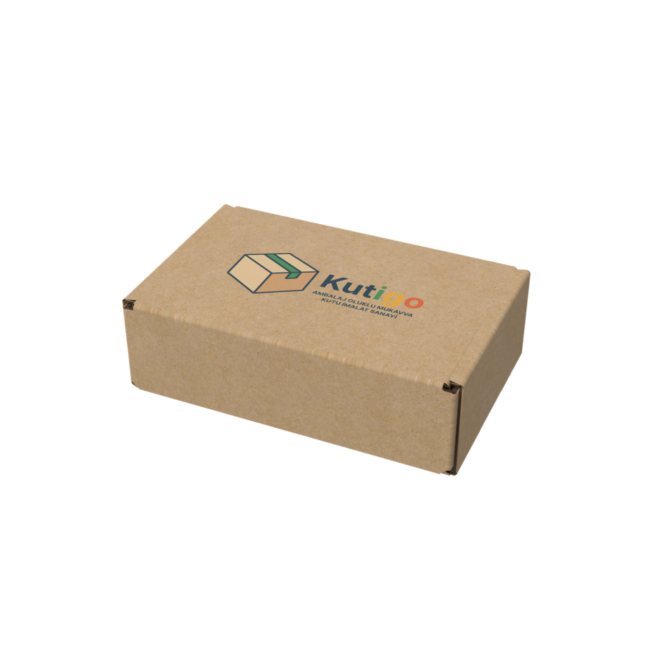 13x8x3,7cm E-ticaret Kutusu (Üstten Açmalı Kilitli) (50'li Paket)