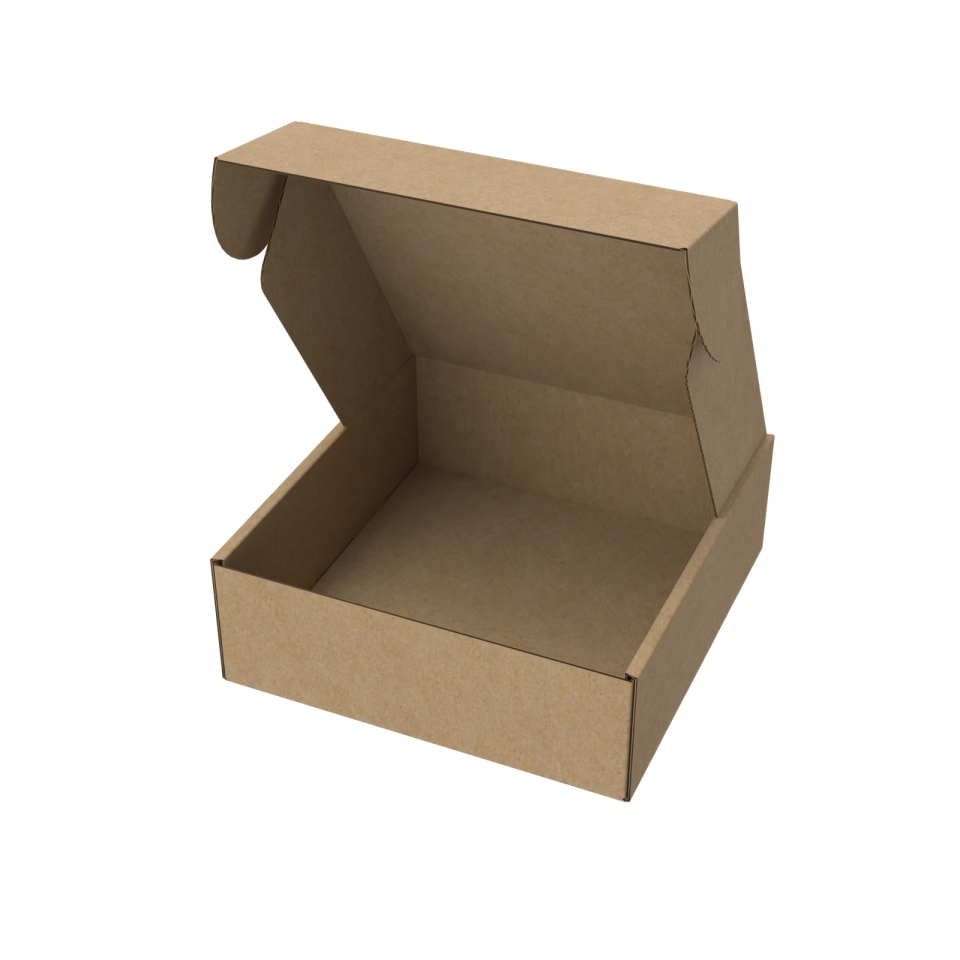 25x25x10cm E-ticaret Kutusu (Üstten Açmalı Kilitli) (50'li Paket)