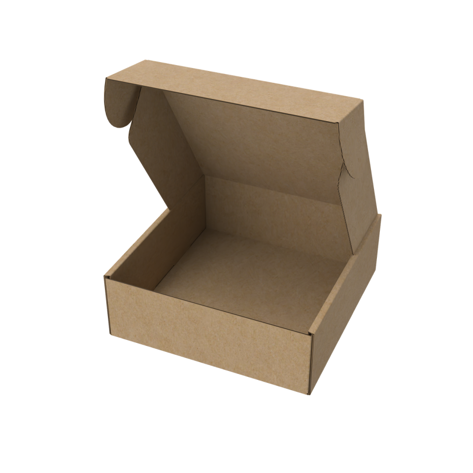 25x25x8,5cm E-ticaret Kutusu (Üstten Açmalı Kilitli) (50'li Paket)