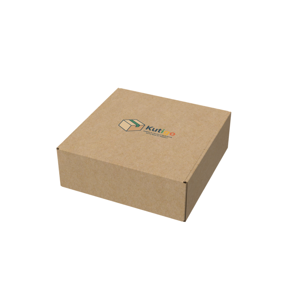 25x25x8,5cm E-ticaret Kutusu (Üstten Açmalı Kilitli) (50'li Paket)