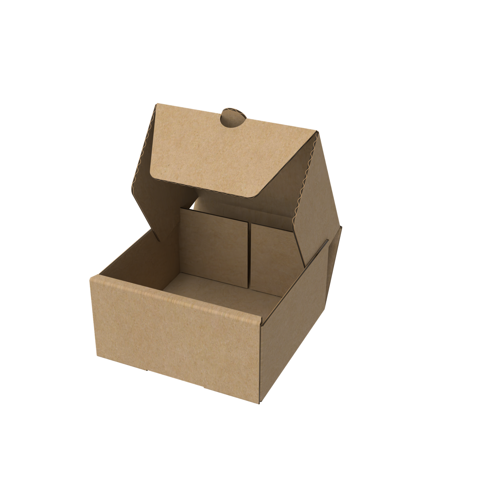 10x10x5cm E-ticaret Kutusu (Üstten Açmalı Kilitsiz)