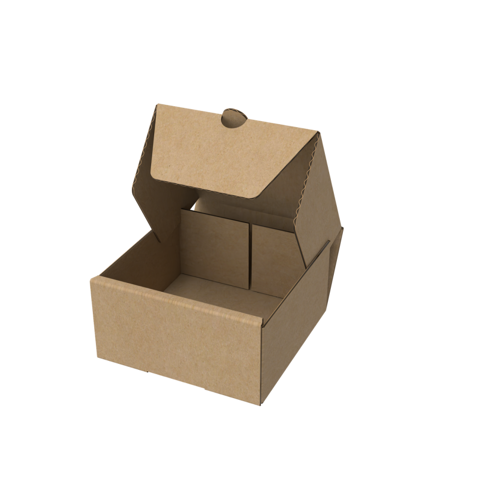 10x10x5cm E-ticaret Kutusu (Üstten Açmalı Kilitsiz) (50'li Paket)