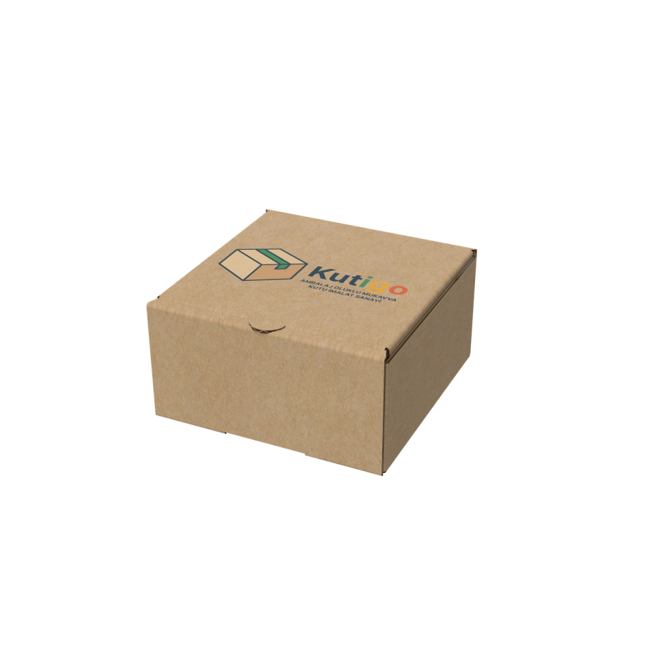 10x10x5cm E-ticaret Kutusu (Üstten Açmalı Kilitsiz) (50'li Paket)