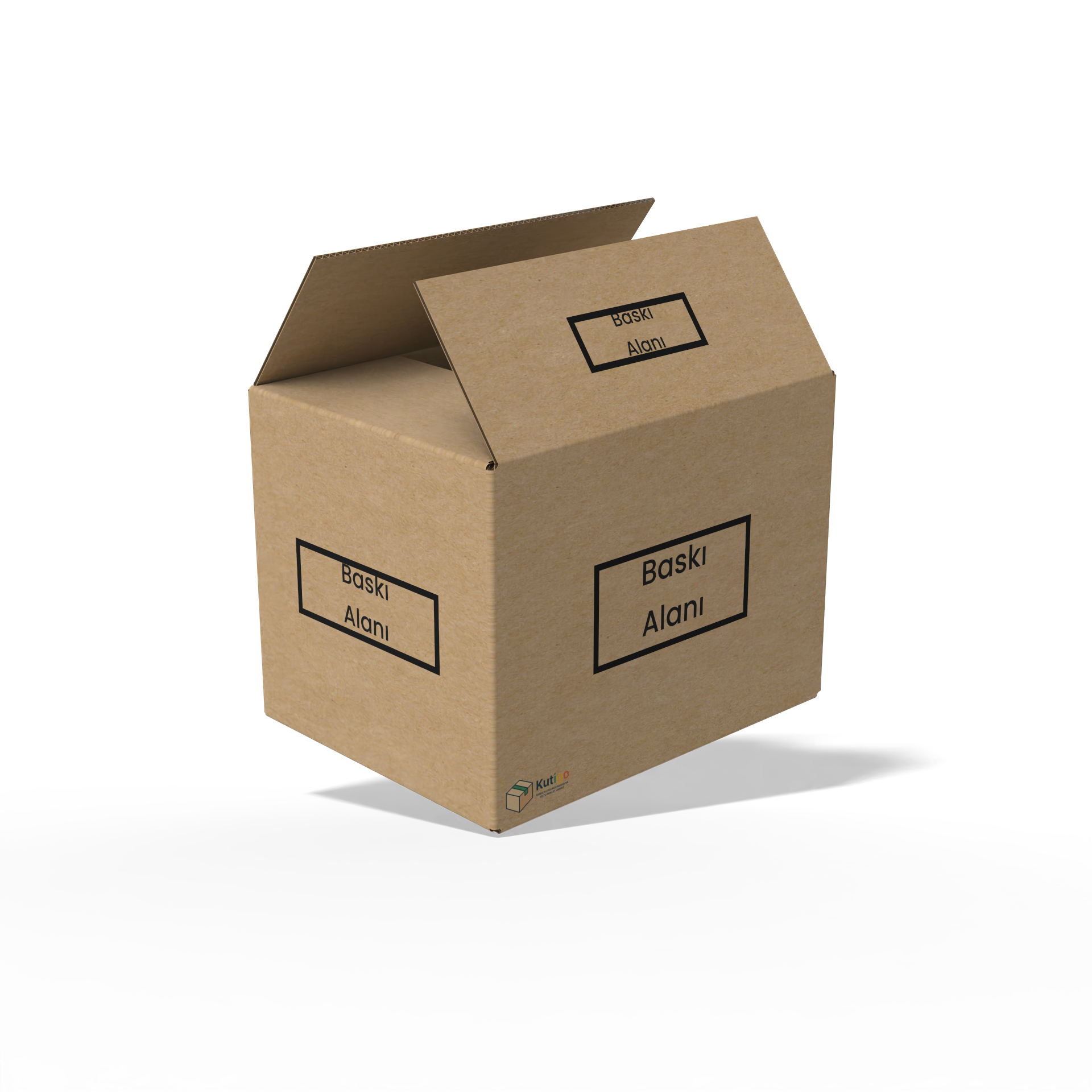 35x20x20 Koli - Kargo Kutusu (Yarım Kapak)