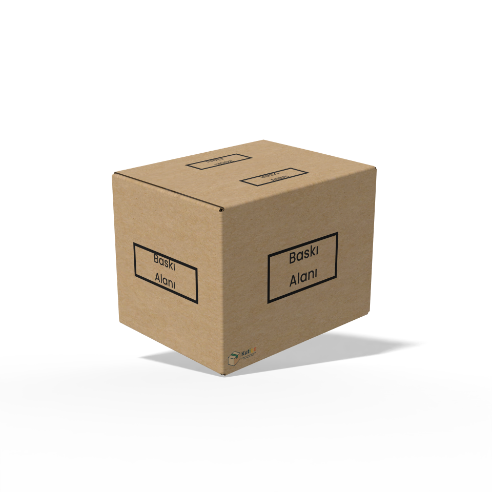 35x20x20 Koli - Kargo Kutusu (Yarım Kapak)