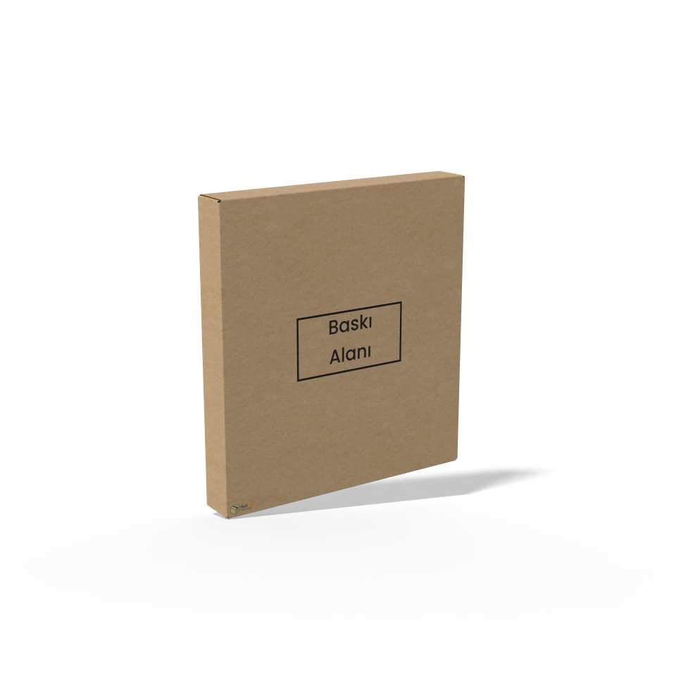 82x10x72  Koli - Tablo Kutusu (Yarım Kapak) Çift Oluklu