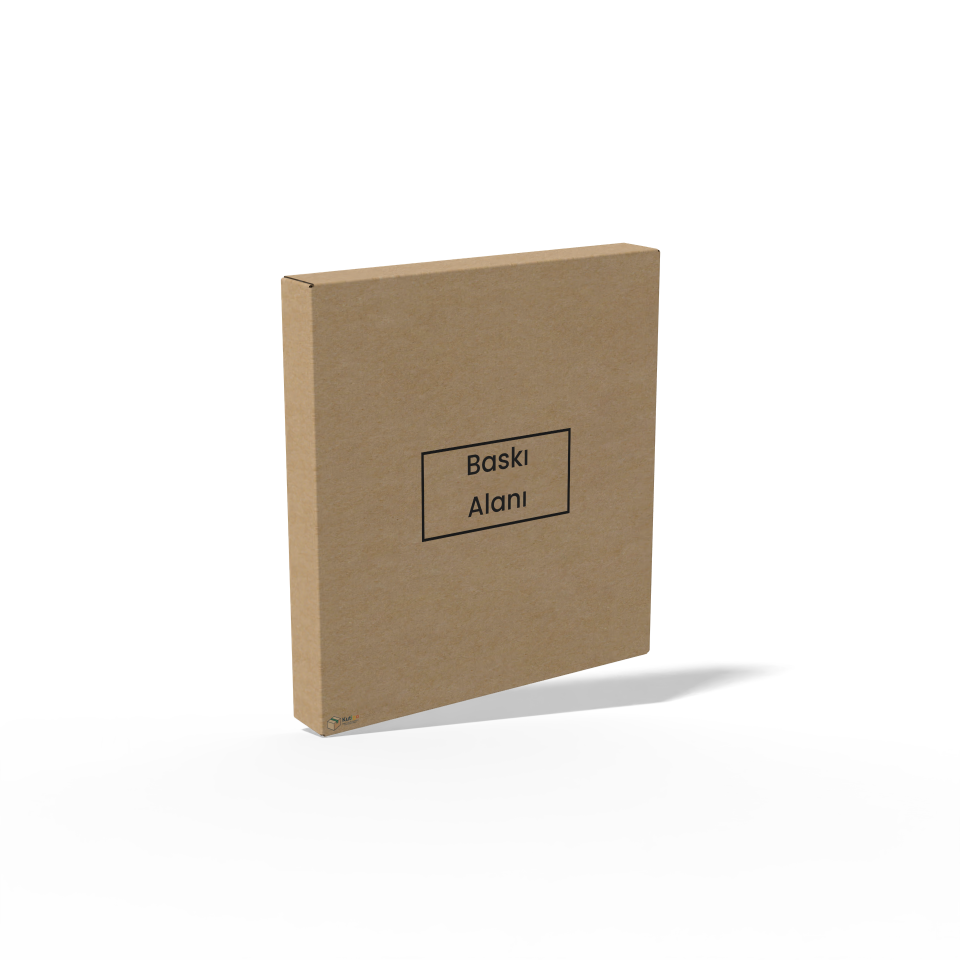 82x10x72  Koli - Tablo Kutusu (Yarım Kapak) Çift Oluklu (25'li Paket) Baskısız