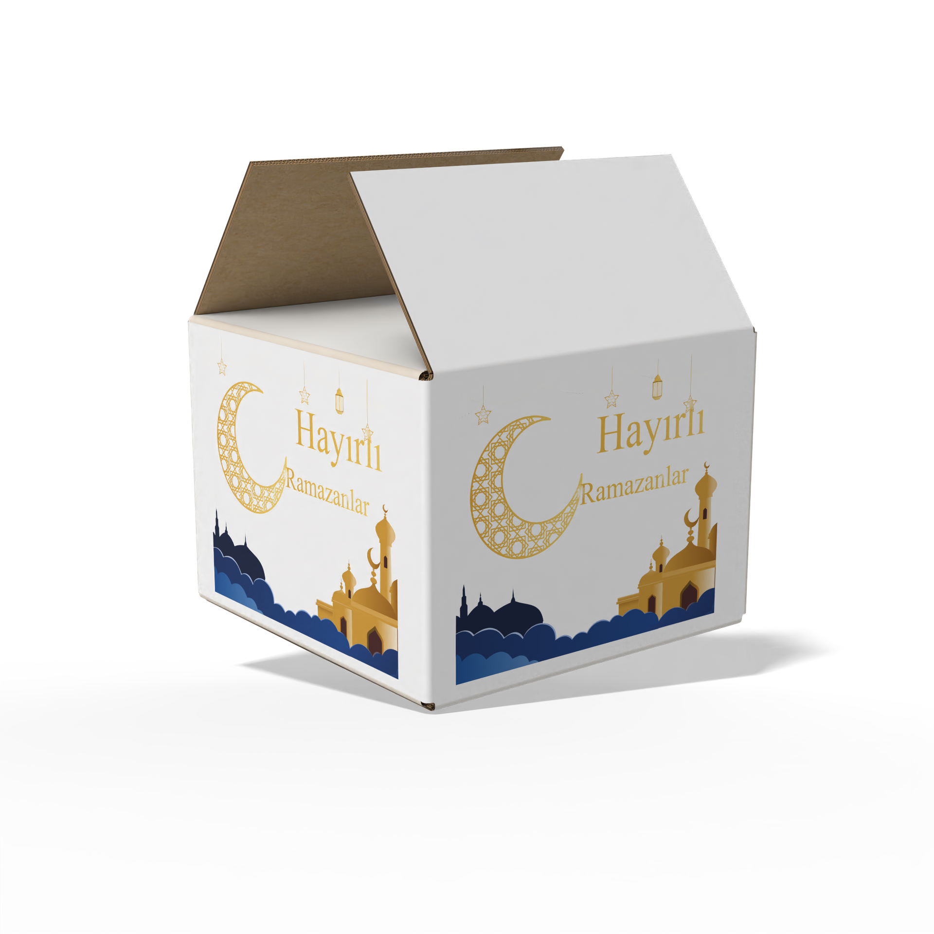 40x40x30 cm Ramazan Kolisi Çift Oluklu (BC Dalga)